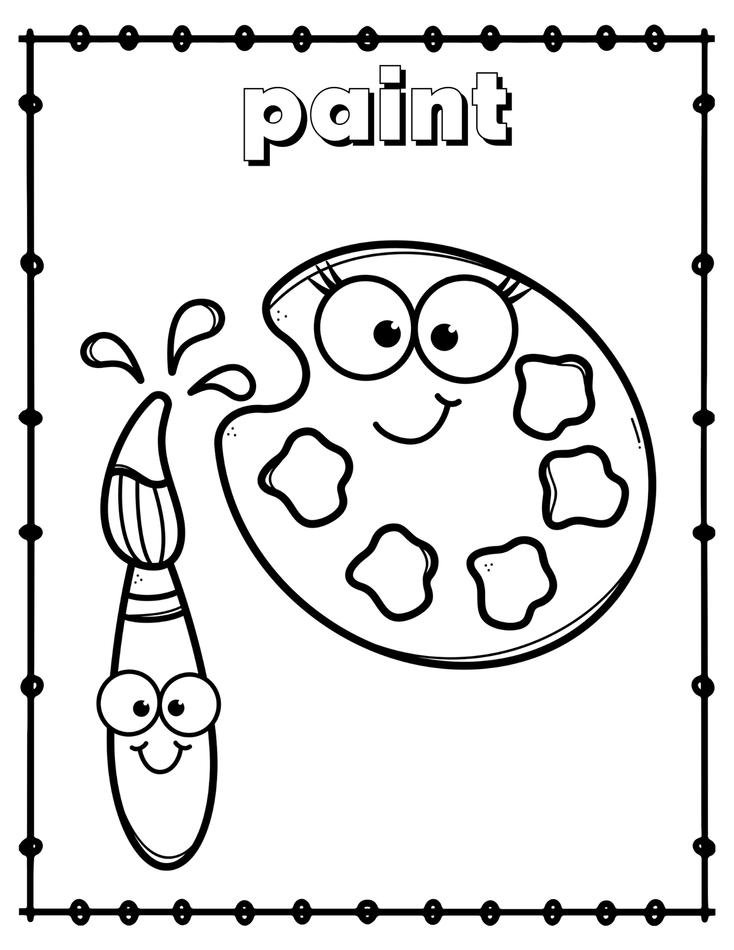 Back 2 School Bingo/Coloring