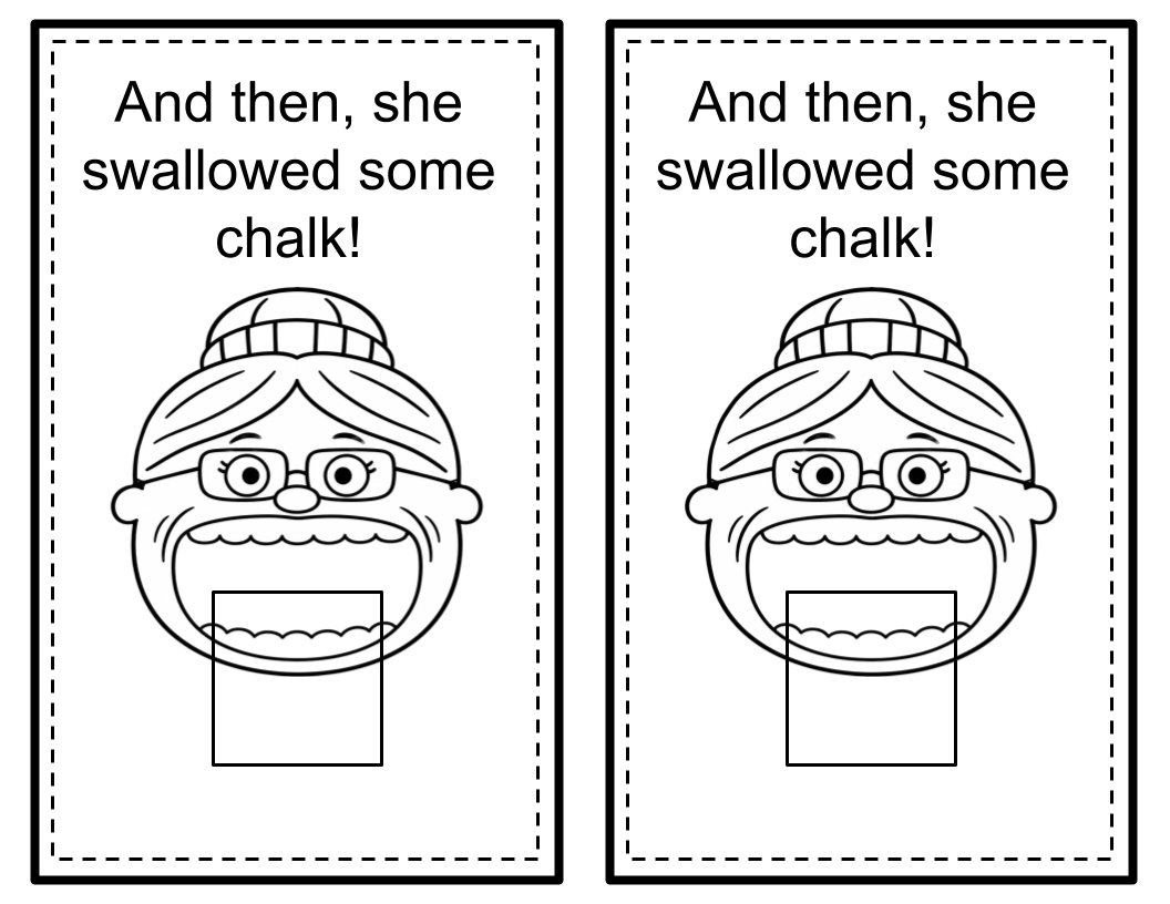 A Very Old Lady Swallowed Some Books (Copy)