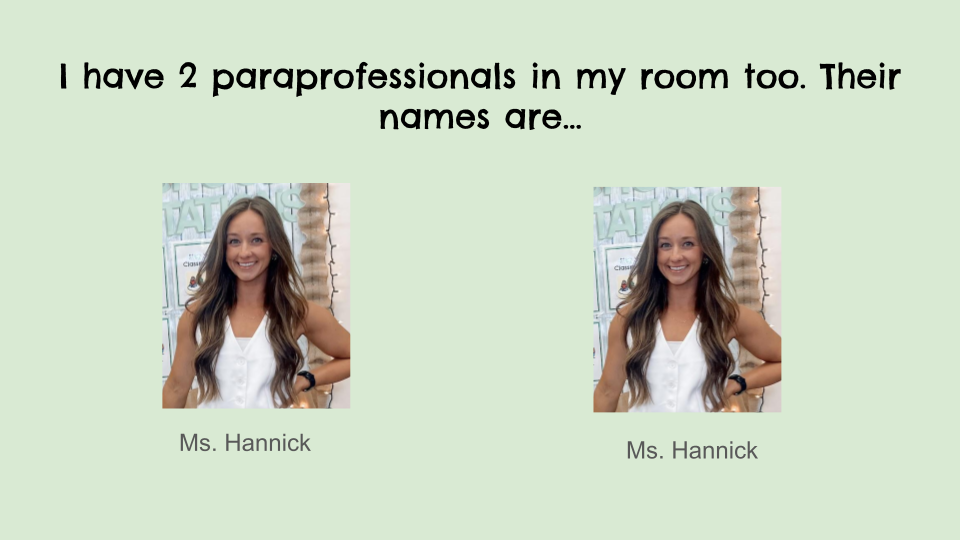 Back To School Social Story Slides - see description for how to edit