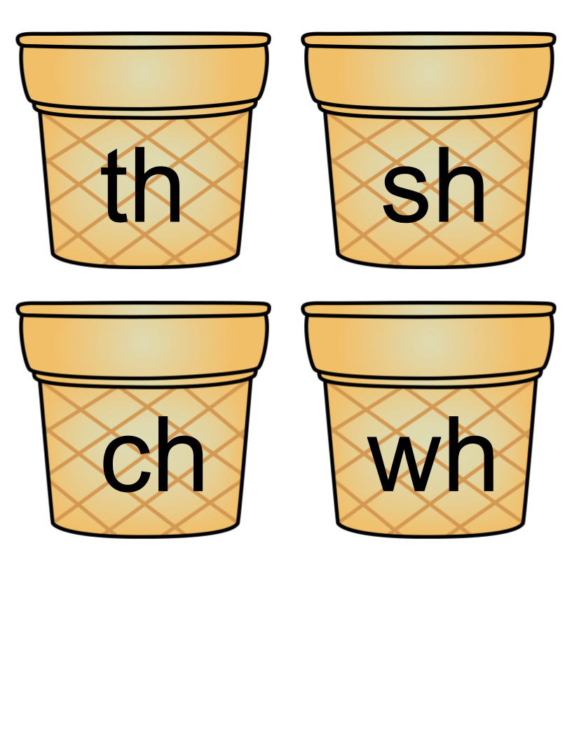 Ice Cream Scoop Digraph Match