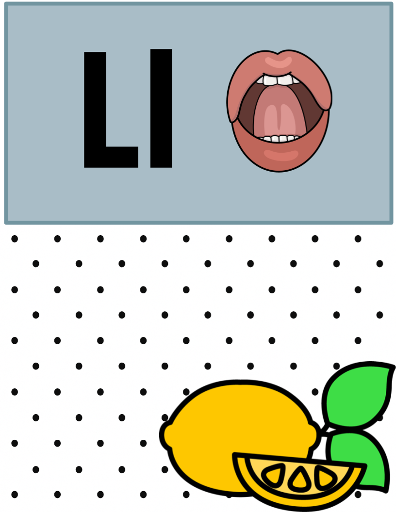 Neutral Polka Dot - Alphabet Posters (Copy)