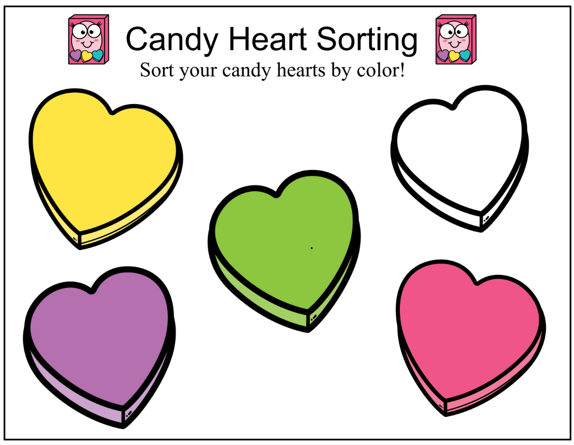 Candy Heart Sorting – Lotus Learning
