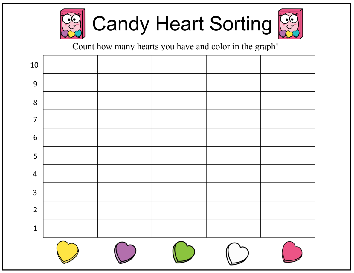Candy Heart Sorting