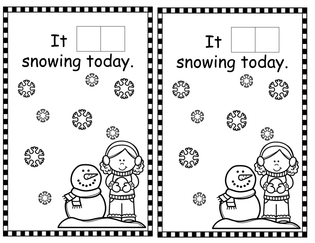 Sight Word Booklet - is