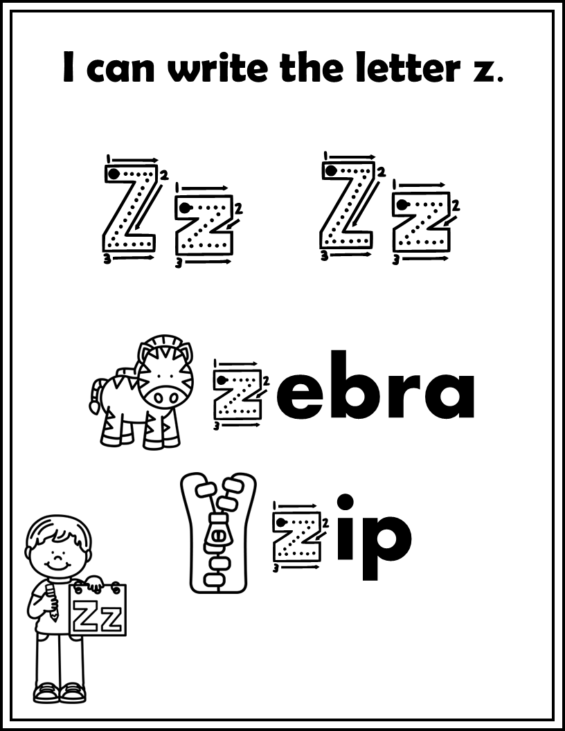 Alphabet Coloring Sheets
