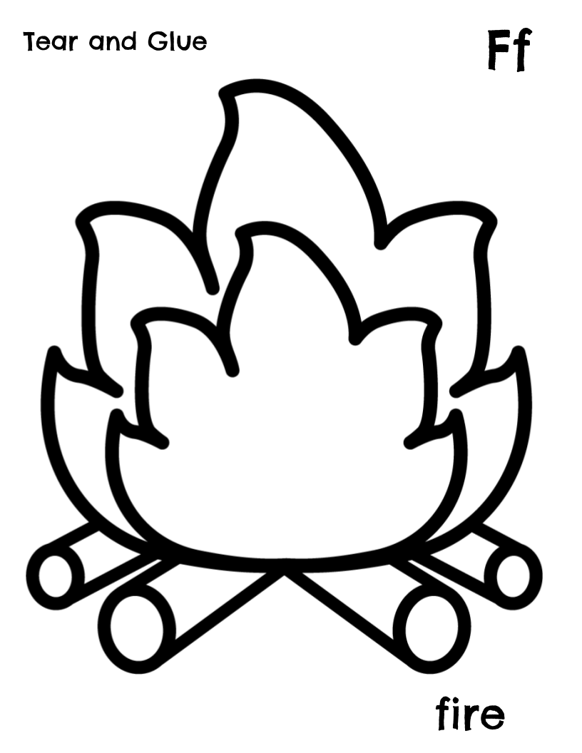 Tear and Glue Letter Sounds