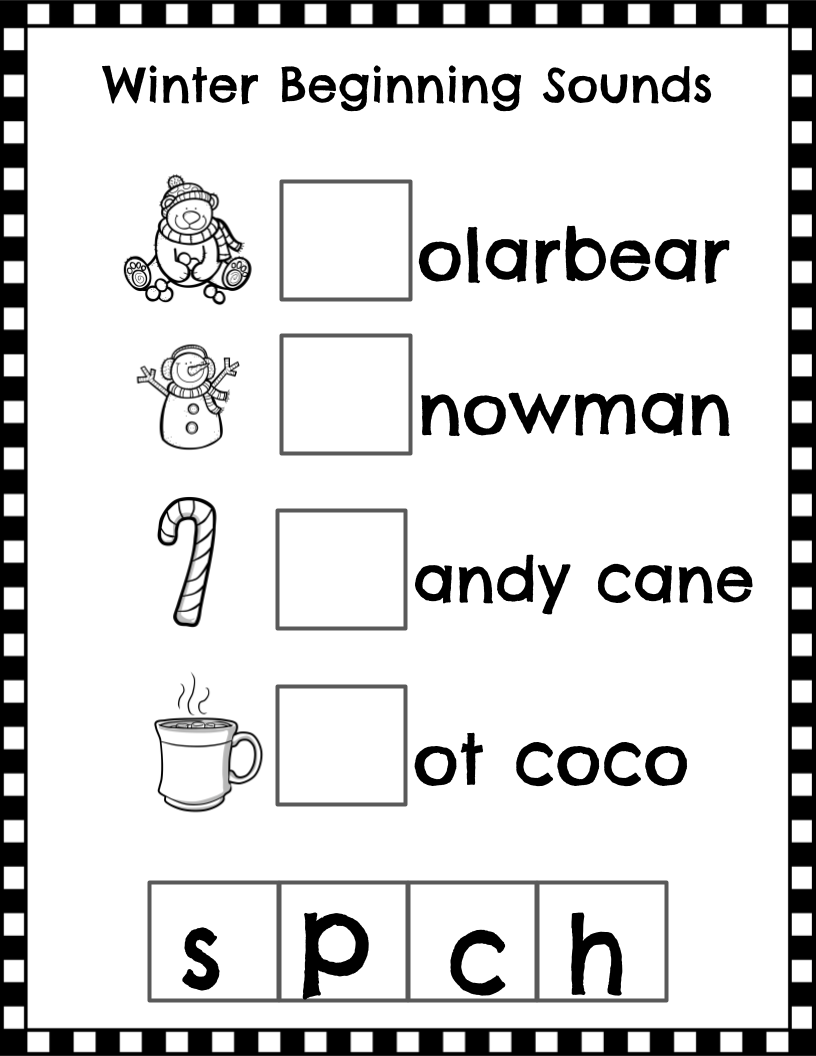 Winter Beginning Sounds