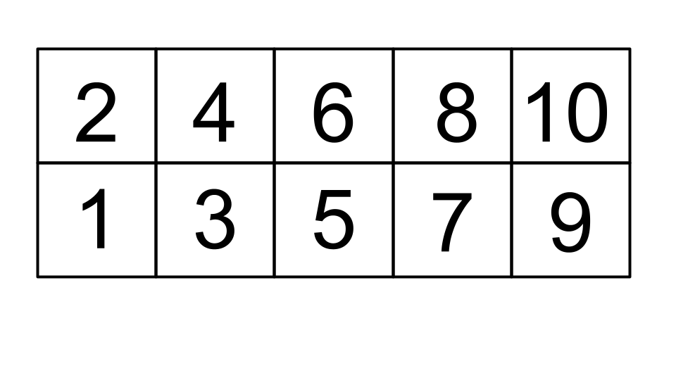 1-10 Missing Numbers