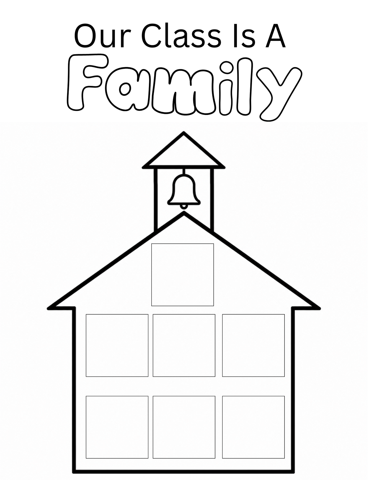 Our Class Is A Family - Class Expectations