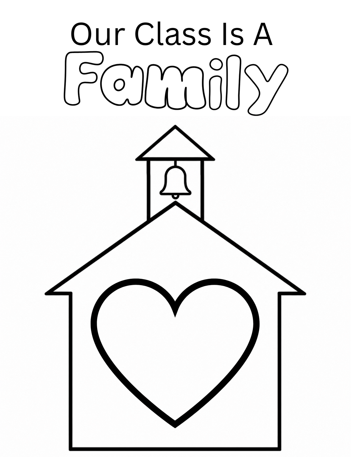 Our Class Is A Family - Class Expectations