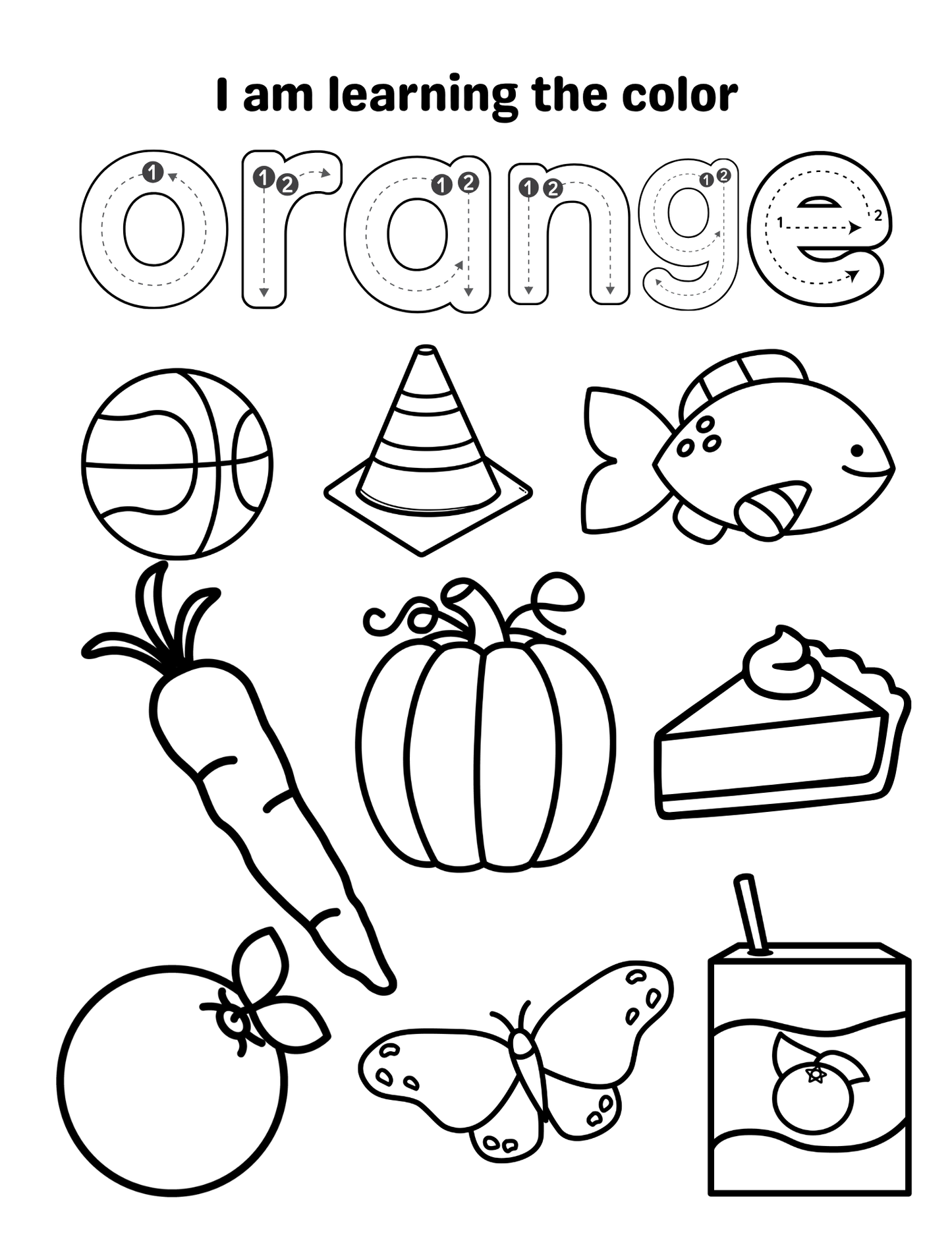 Colored Coloring Pages