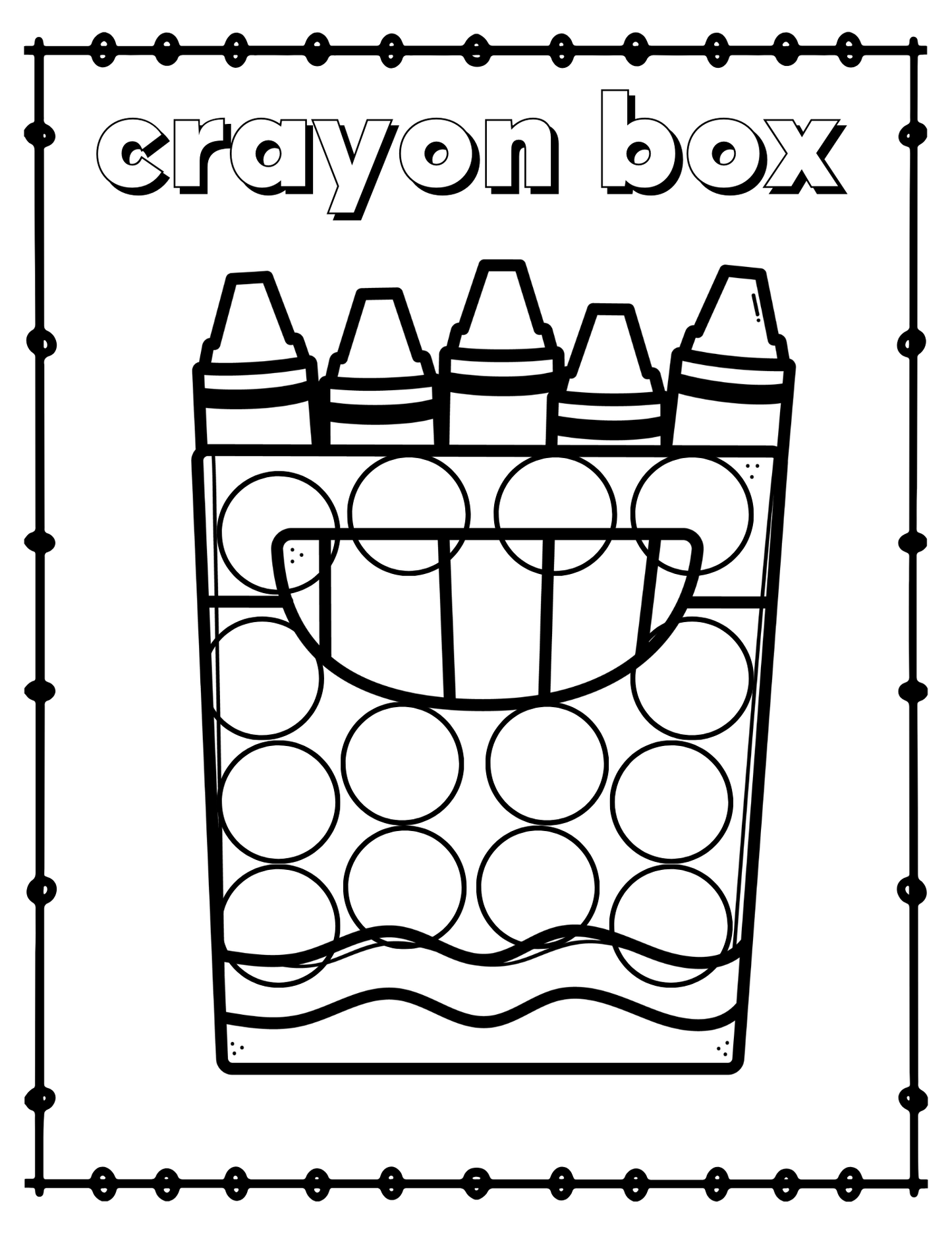 Back 2 School Bingo/Coloring