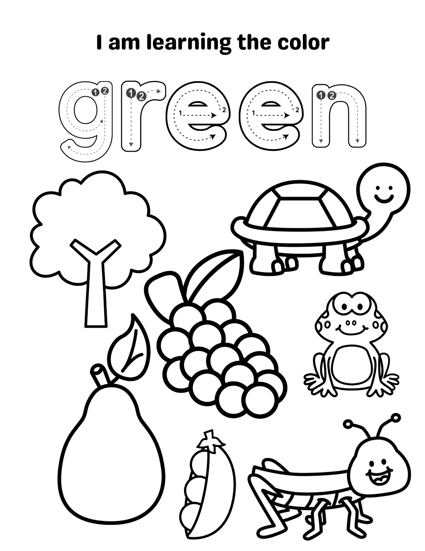 Colored Coloring Pages
