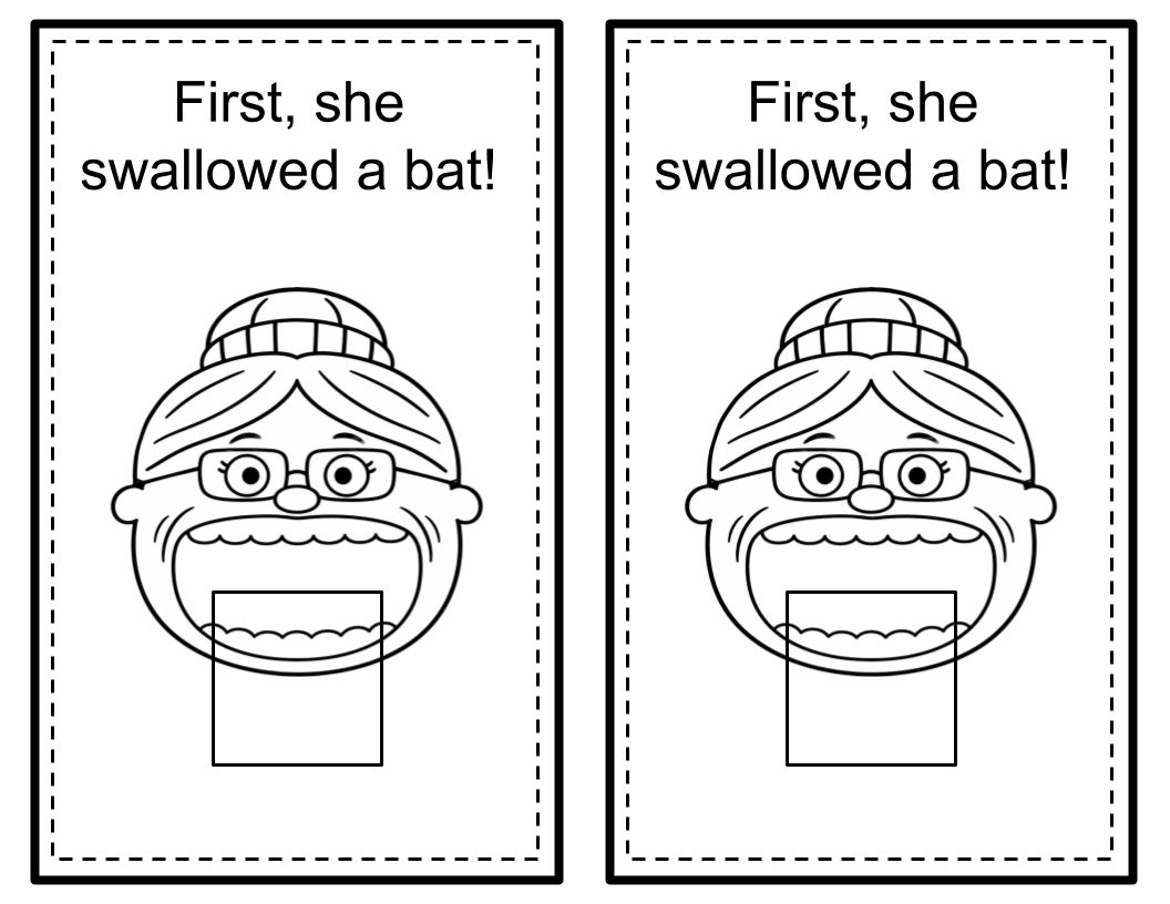 Old Lady Swallowed A Bat