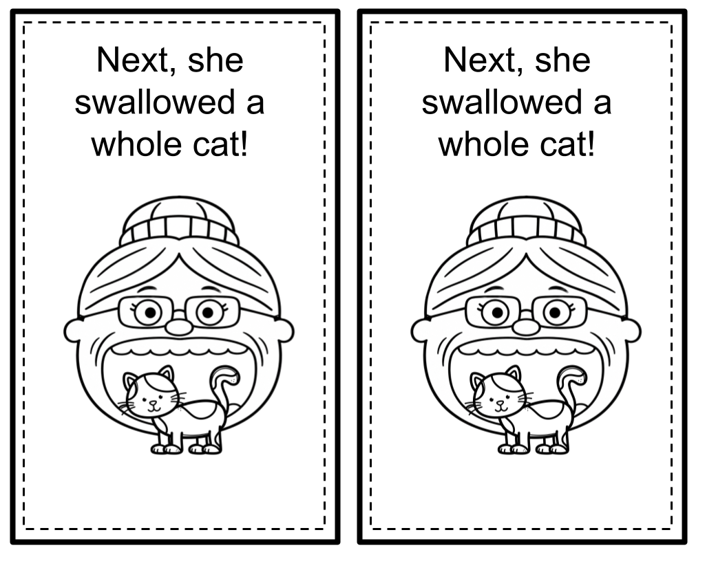 Old Lady Swallowed A Bat