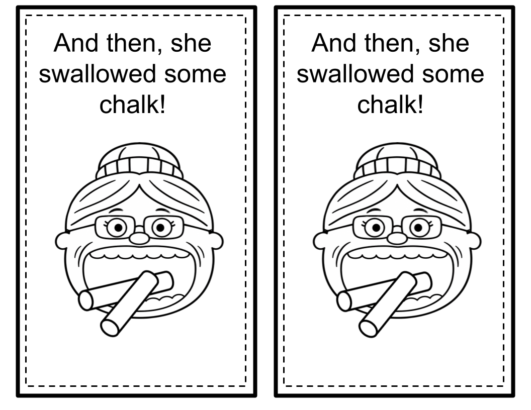 A Very Old Lady Swallowed Some Books