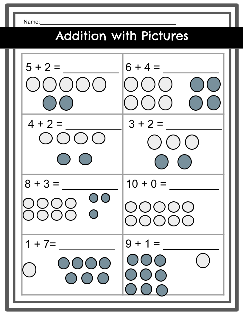 Addition With Pictures