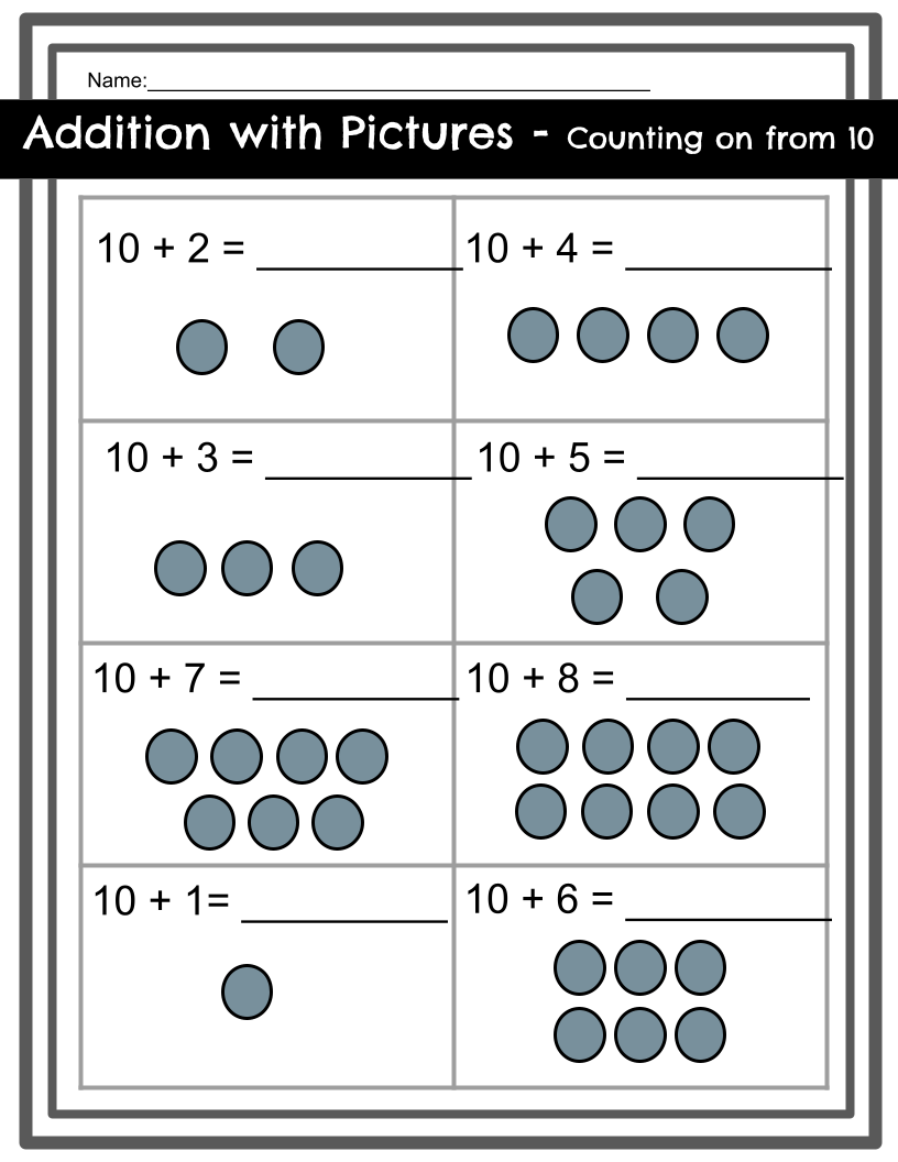 Addition With Pictures