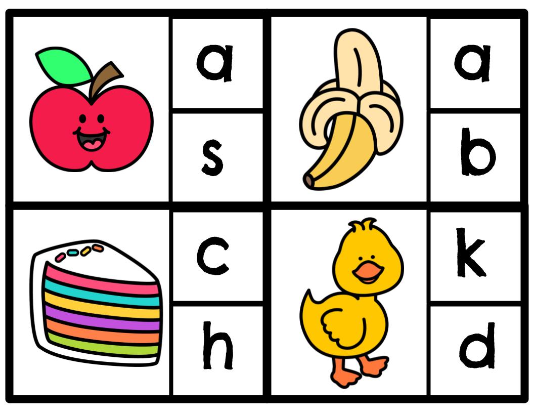 Beginning Sounds Activity