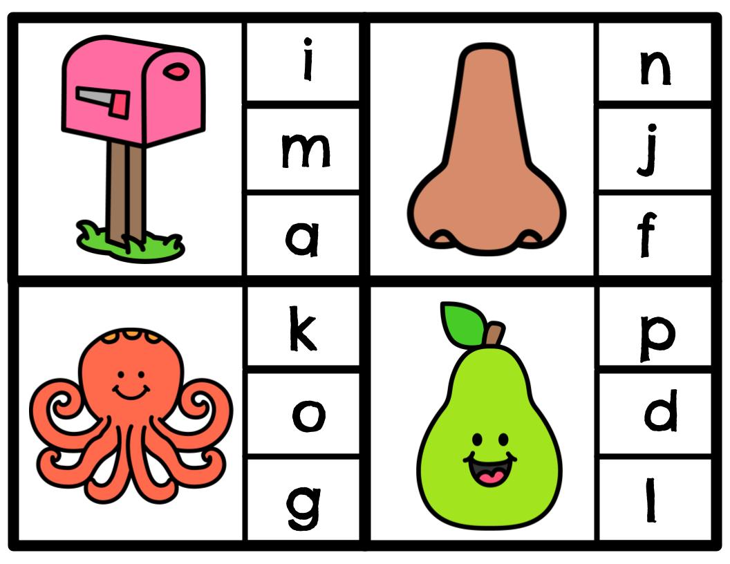 Beginning Sounds Activity