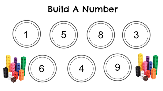 Build A Number Connecting Cubes