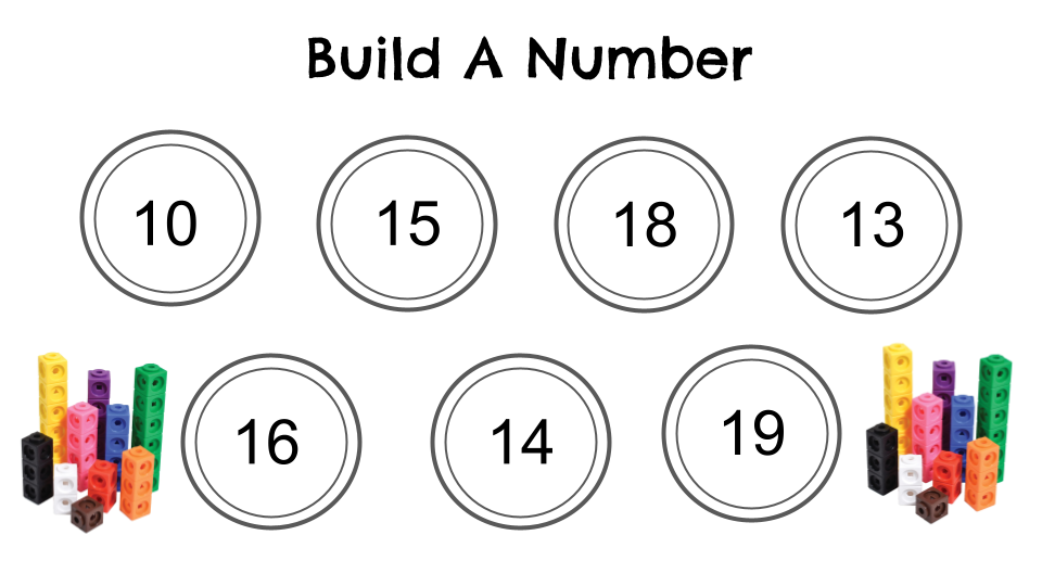 Build A Number Connecting Cubes