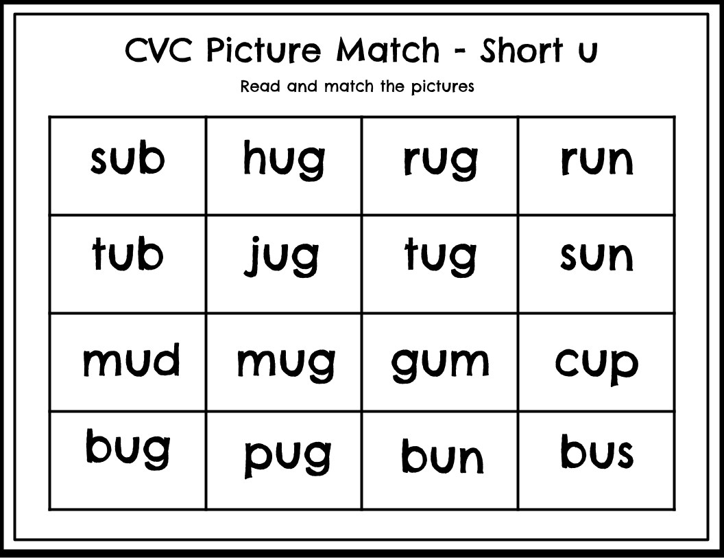 CVC Picture Matching Boards