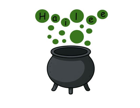 Cauldron Name Craft - Editable