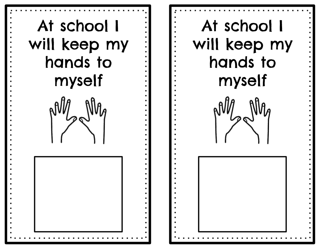 Editable Classroom Expectations Booklet - see description for how to edit