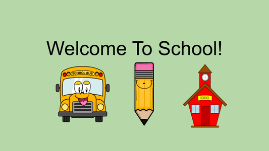 Back To School Social Story Slides - see description for how to edit