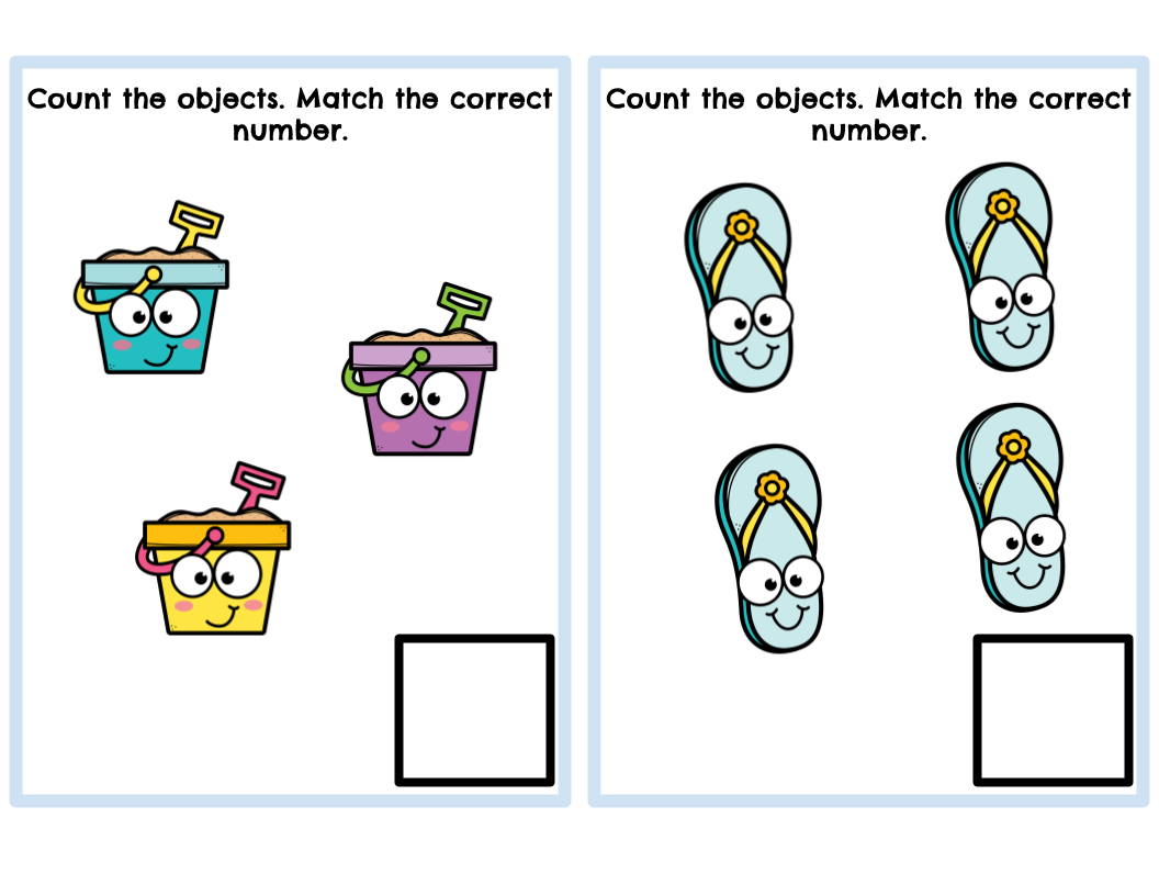 Summer Counting 1-20