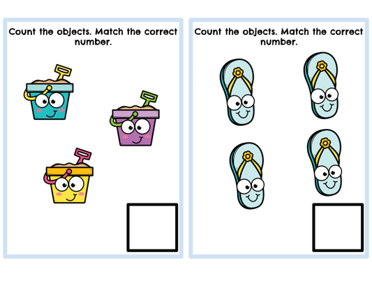 Summer Counting 1-20