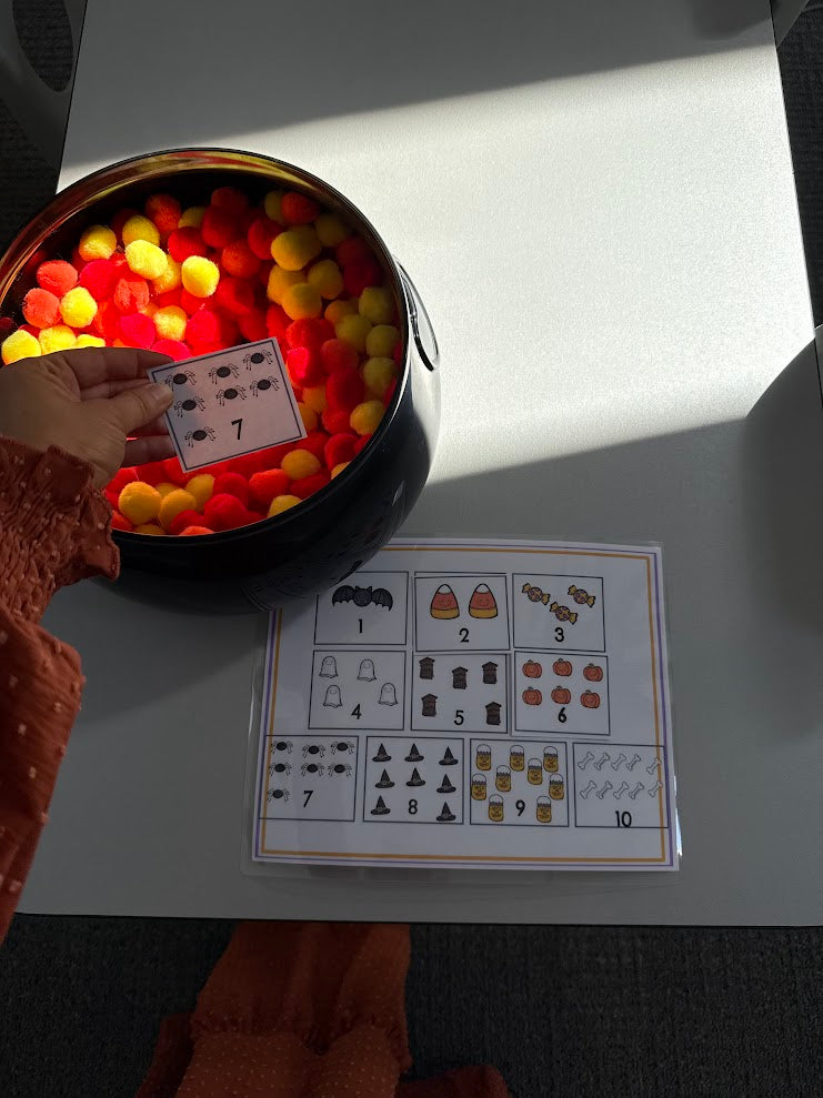 Halloween Counting Mat