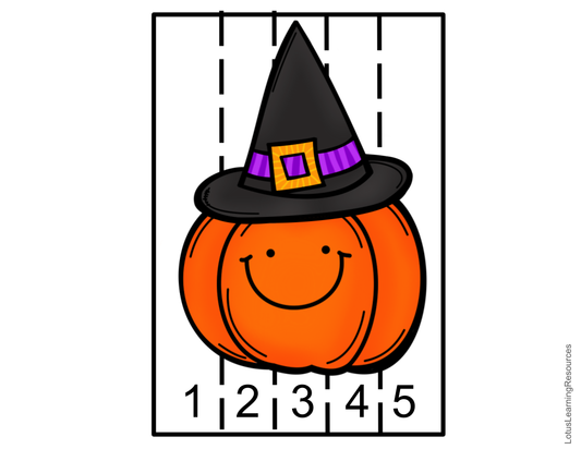 Halloween Number Sequencing