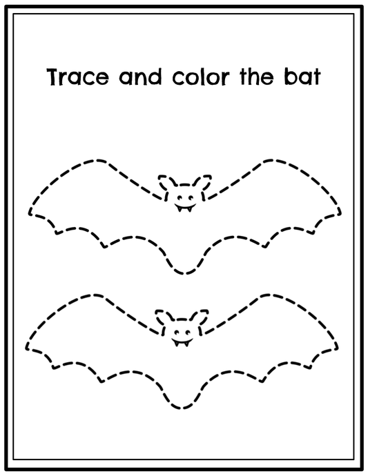 Halloween Picture Tracing