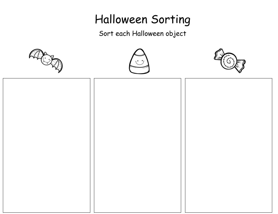 Halloween Sorting