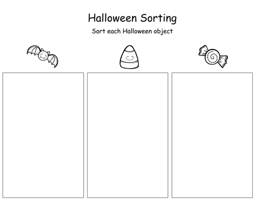 Halloween Sorting