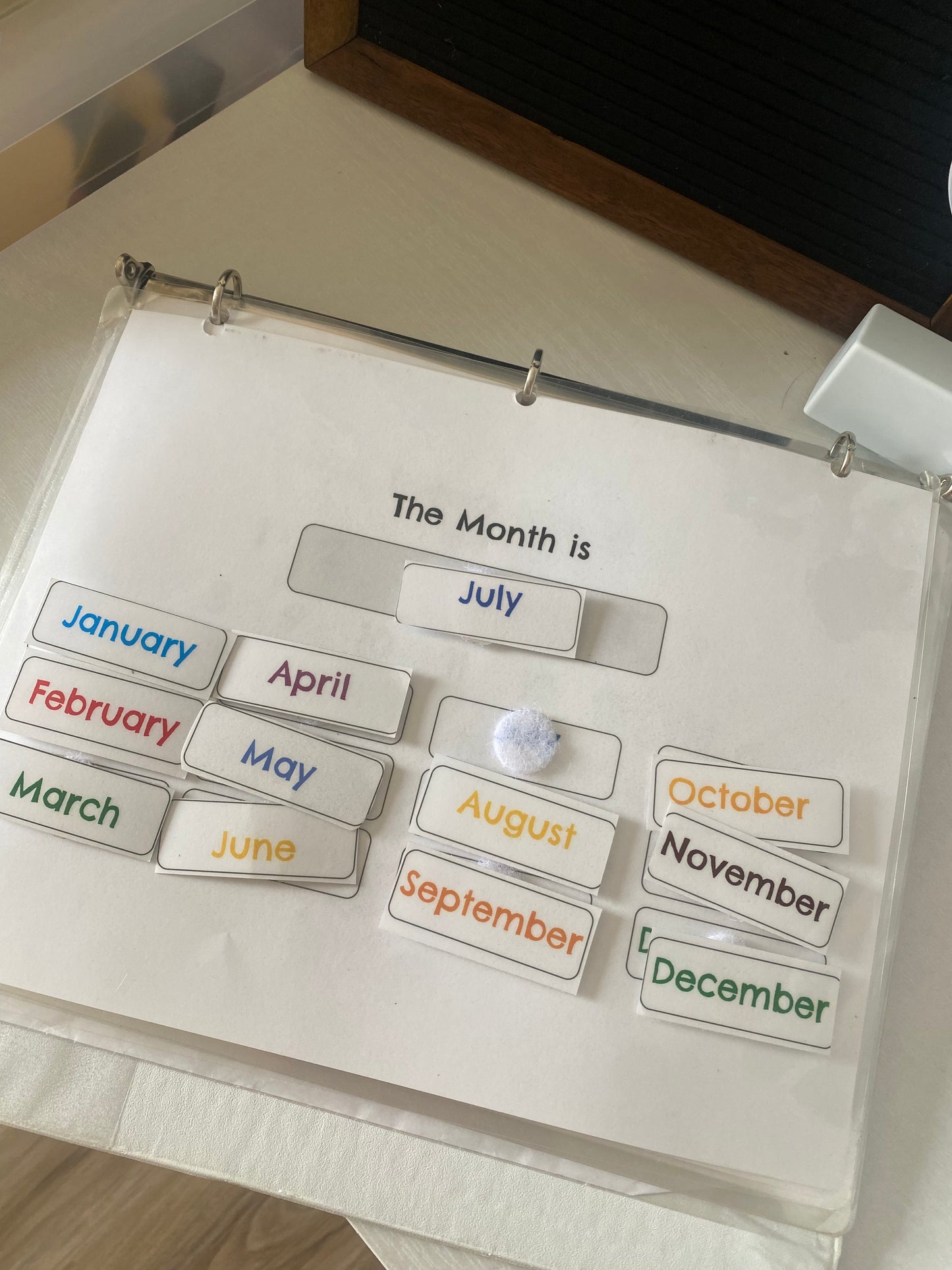 Adapted Calendar