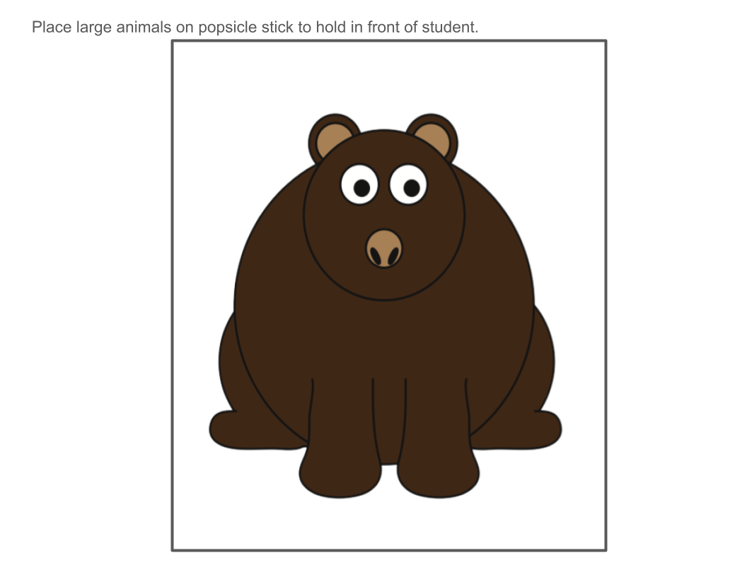 AAC - I see: Brown Bear Brown Bear