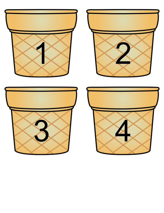 Ice Cream Scoop 1-15