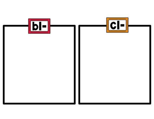 L-Blends Sorting Activity