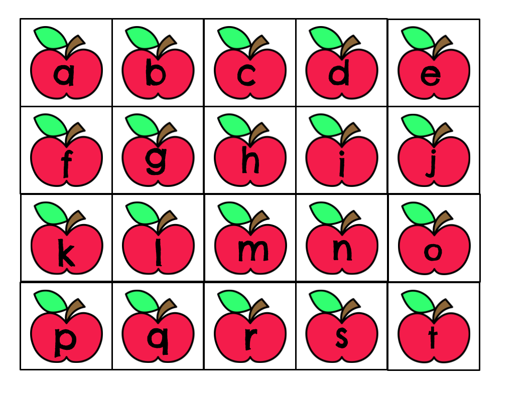 Apple Tree Letter ID Matching