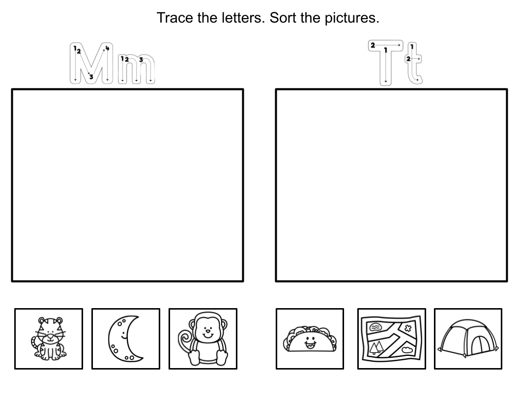 Letter Sound Sorting