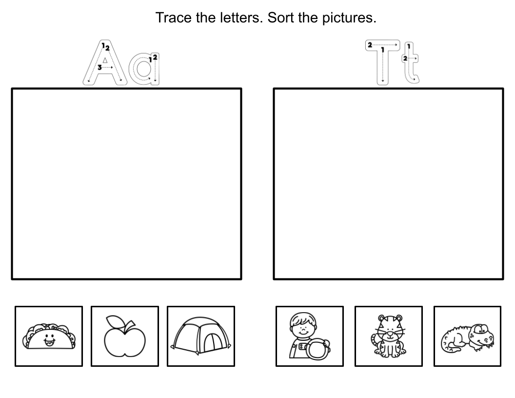 Letter Sound Sorting