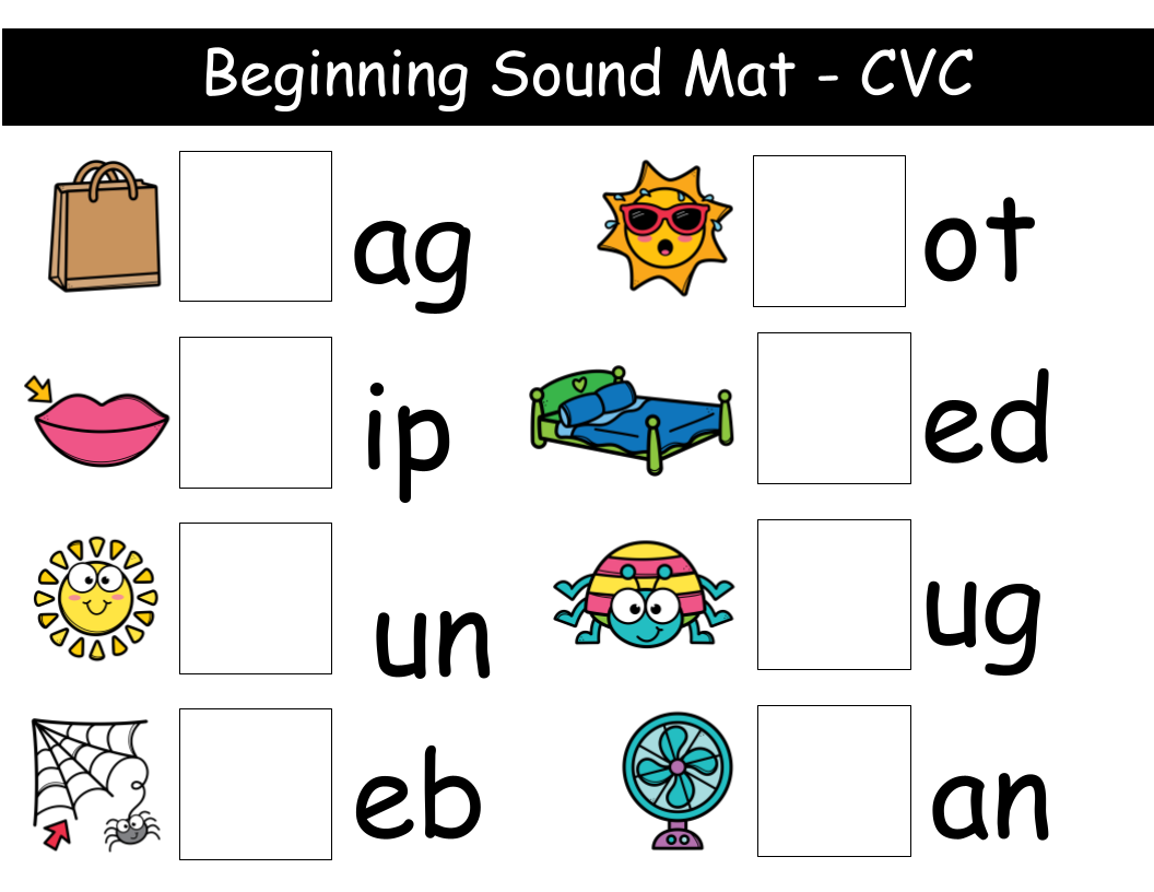 Letter Sound Mats