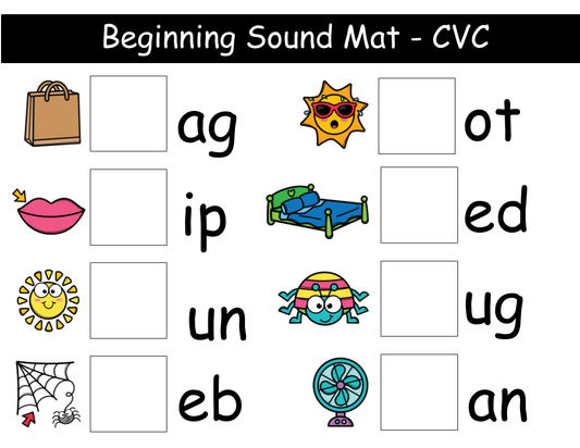 Letter Sound Mats