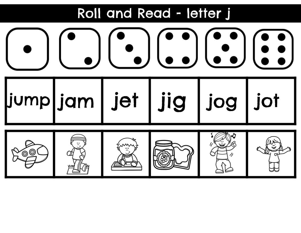 Letter Sound Roll & Read