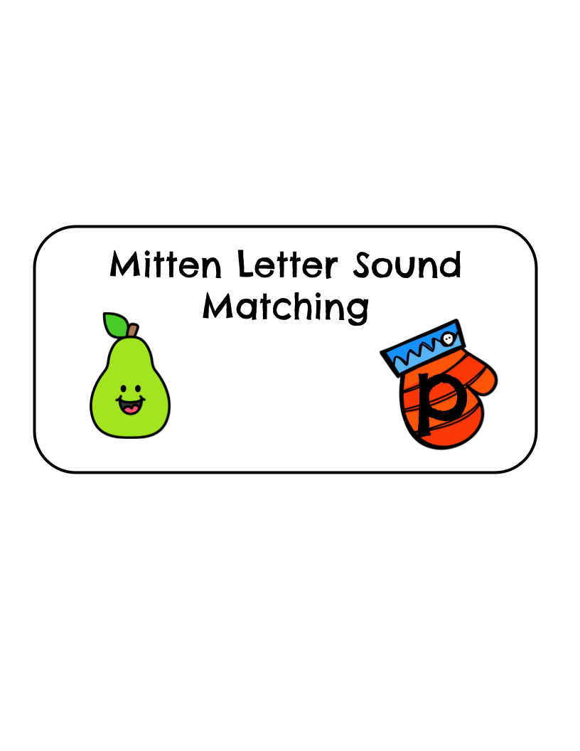 Mitten Letter Matching