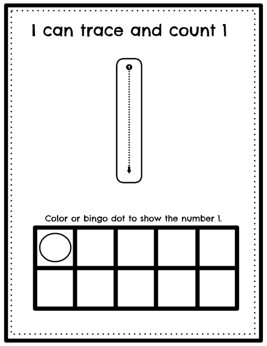 Introducing Numbers 1-20