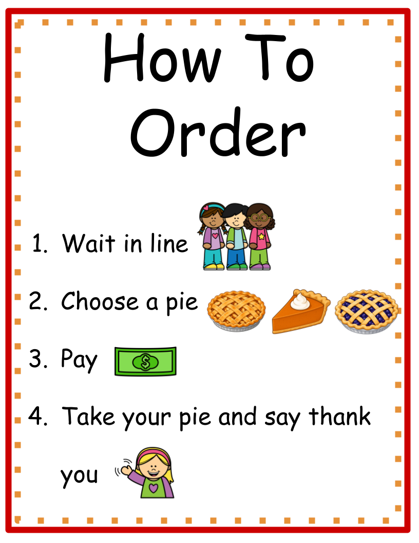 Pie Shop - Dramatic Play Stand